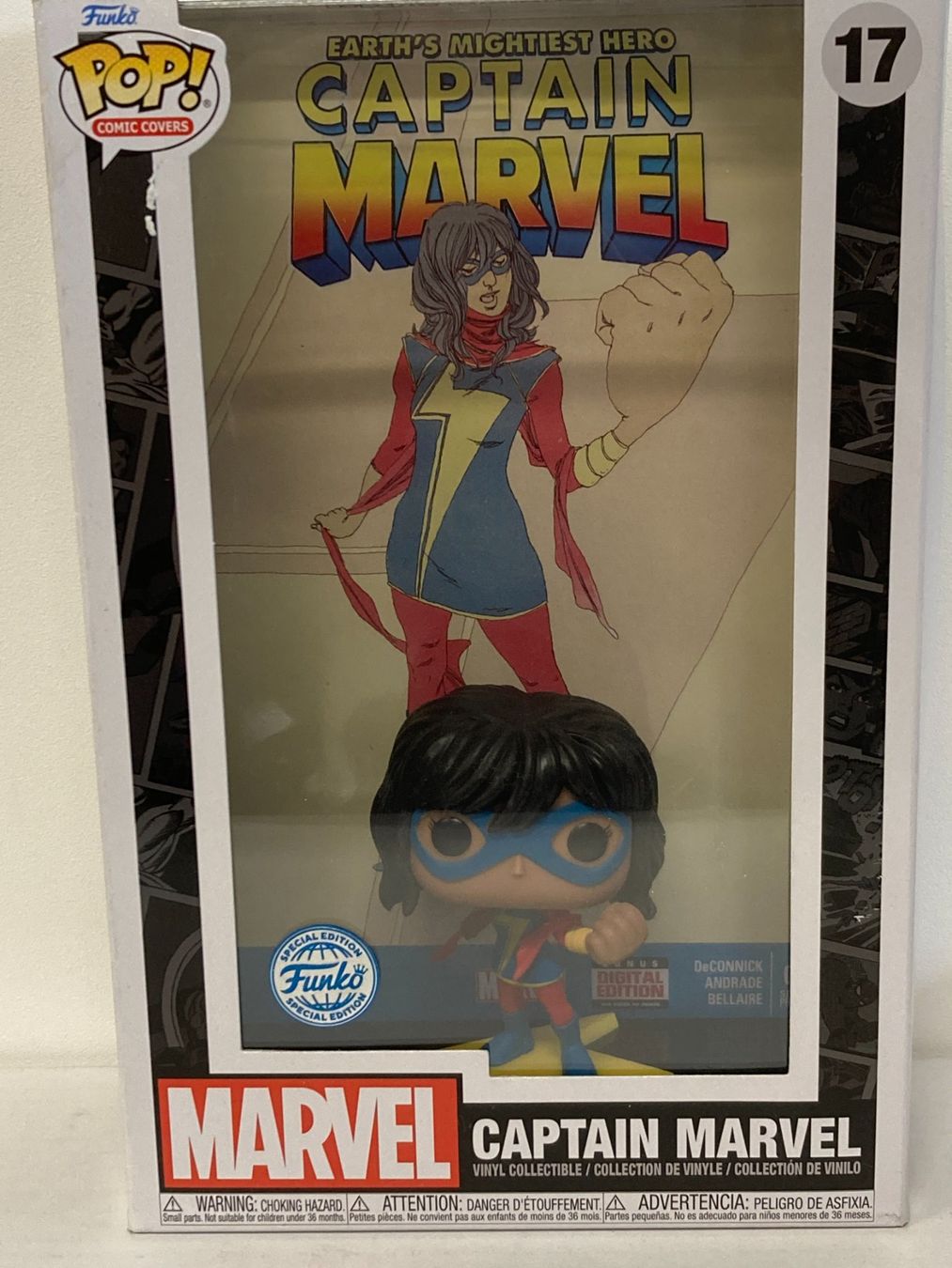 Funko Figuren: FUNKO POP! MARVEL COMIC COVERS # 17 CAPTAIN MARVEL  special – Neu und originalverpackt aus Vezia von Aquarius_Age 1
