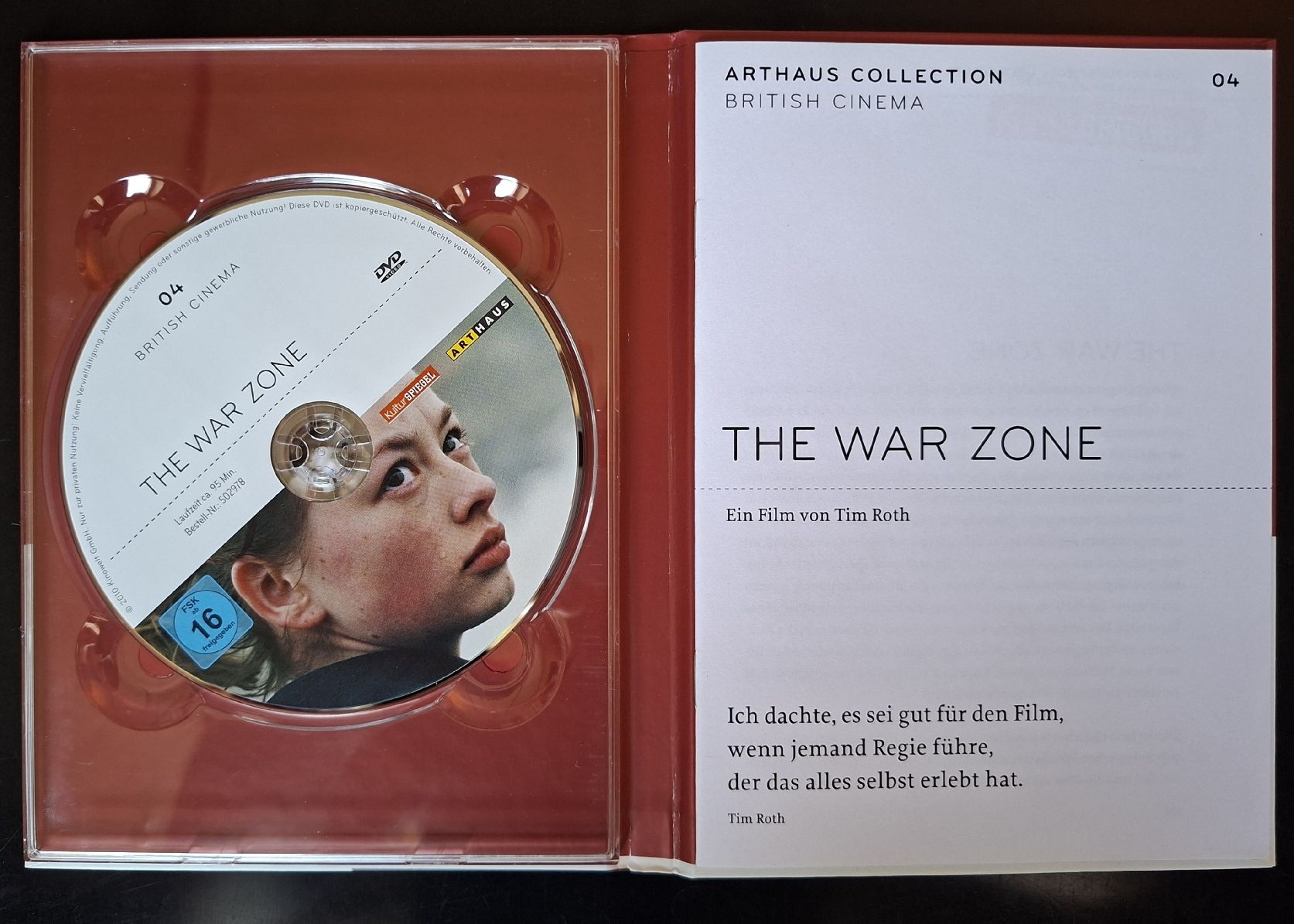 Tutti i DVDs: The War Zone, von Tim Roth - Arthaus Collection  – Usato da Liestal venduto da Abimos 2
