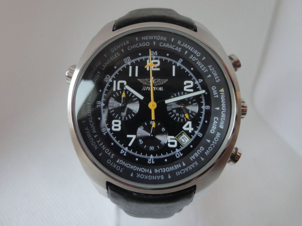 Aviator Fliegeruhr Chronograph AVW5839G2 Kaufen auf Ricardo