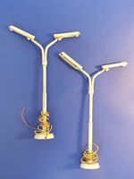 Märklin ? Peitschenleuchte, 2-fach, ca. 15cm, Bastler