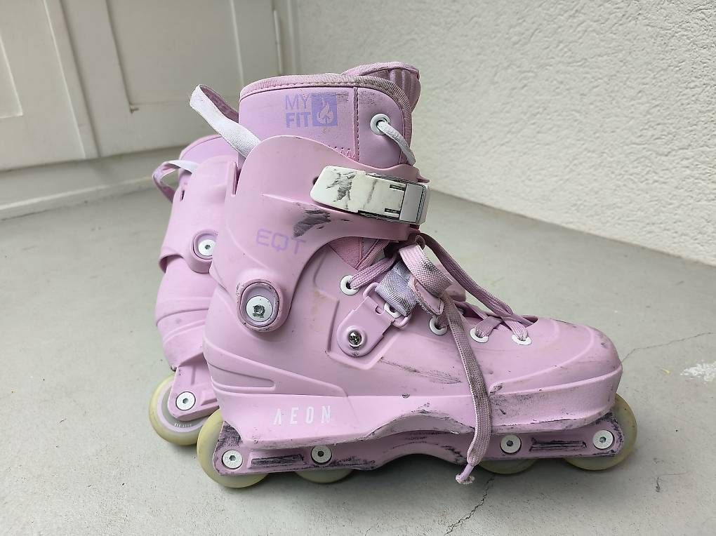Pattini in linea & Pattini a rotelle: USD Aeon 60 EQT inline aggressive skate 41 42 – Usato da Basel venduto da Lalilolelu