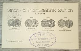 TR59 Carte Postale Suisse 1921 PP
