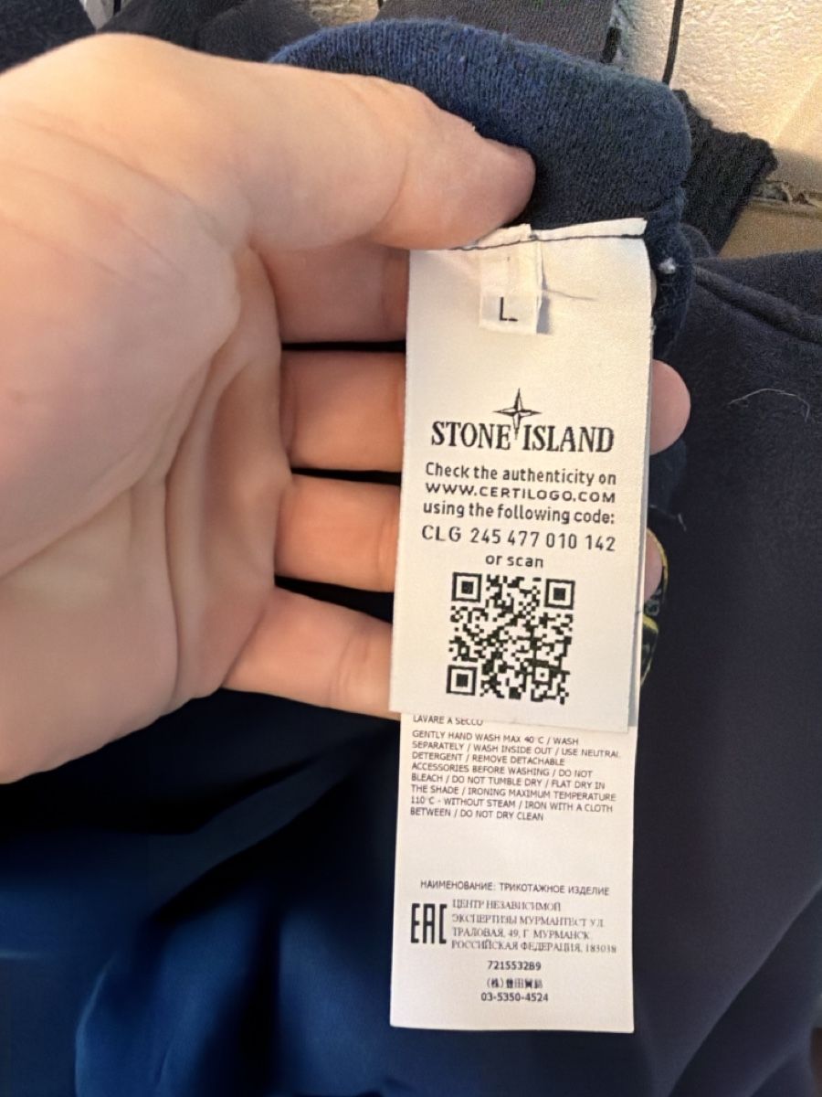 Stone Island Maglioni & Felpe: Pull Stone Island Bleu Marine Col Rond - L – Nuovo (secondo la descrizione) da Hauterive NE venduto da Leo_o 8