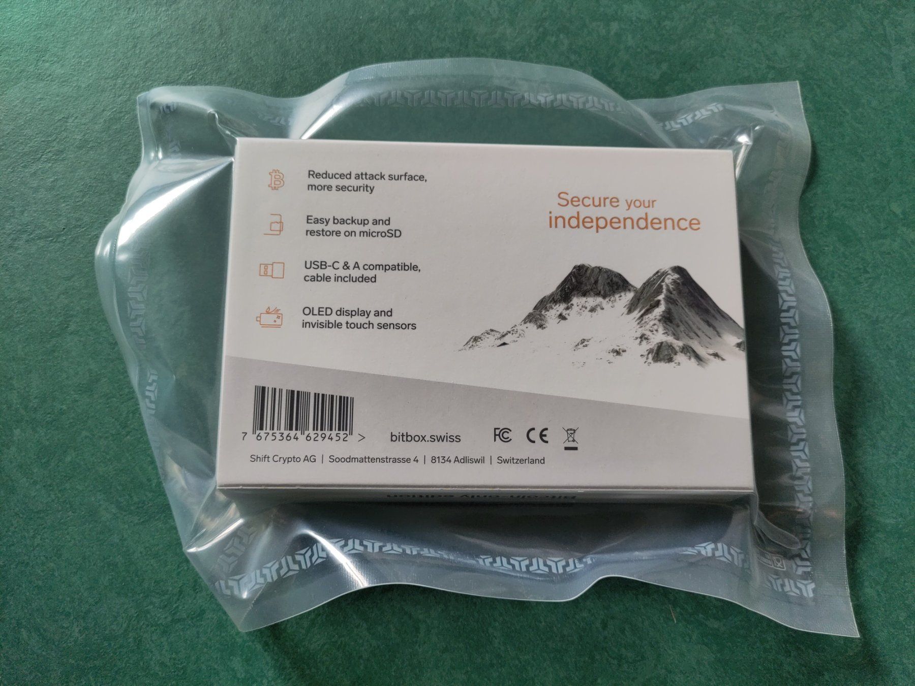 Chiavette USB: BitBox02 Bitcoin-only Hardware Wallet  - Neu OVP sealed – Nuovo e nell'imballaggio originale da Bauma venduto da mindestens 1
