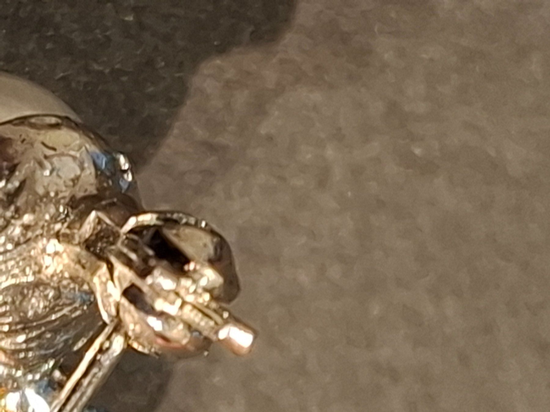 Broschen & Nadeln: Blumenbrosche, Kunstperlen mit Strass, Vintage, – Gebraucht aus Obfelden von Kleha 3