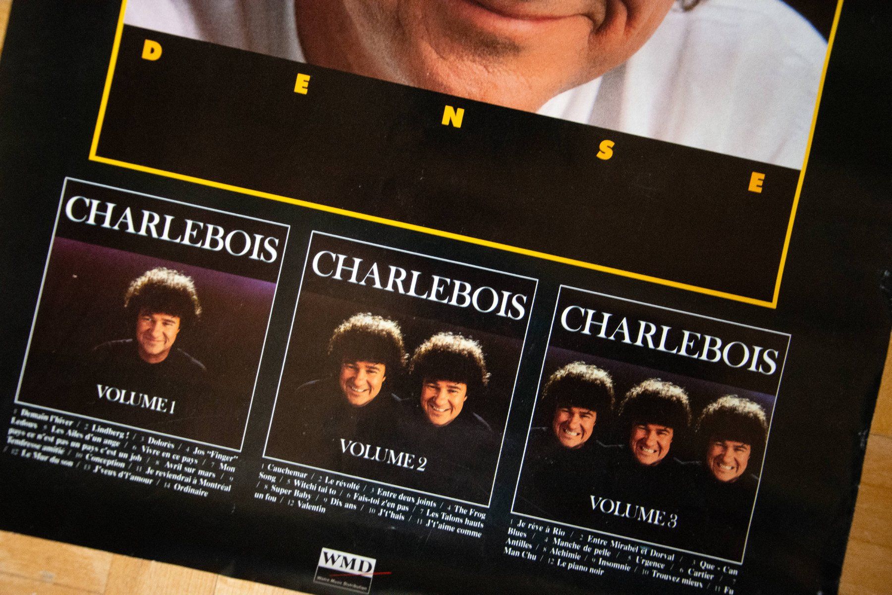 Foto & Immagini: Affiche Robert Charlebois - Dense - 1988 – Usato da Belmont-sur-Yverdon venduto da ag97 1