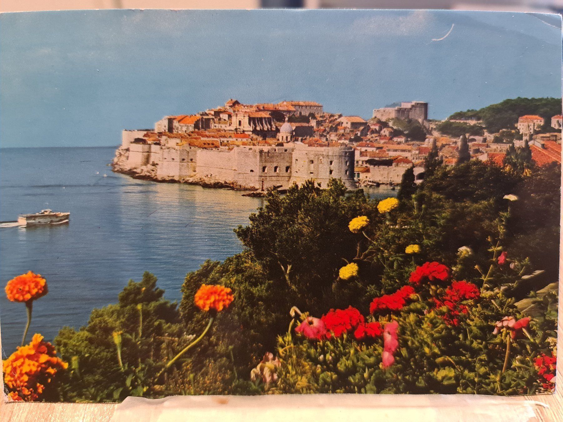 Cartoline postali: Ansichtskarte Dubrovnik Jugoslavia – Usato da Dintikon venduto da Vexi