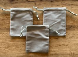 3x kleiner Beutel für Geschenke / Schmuck, NEU