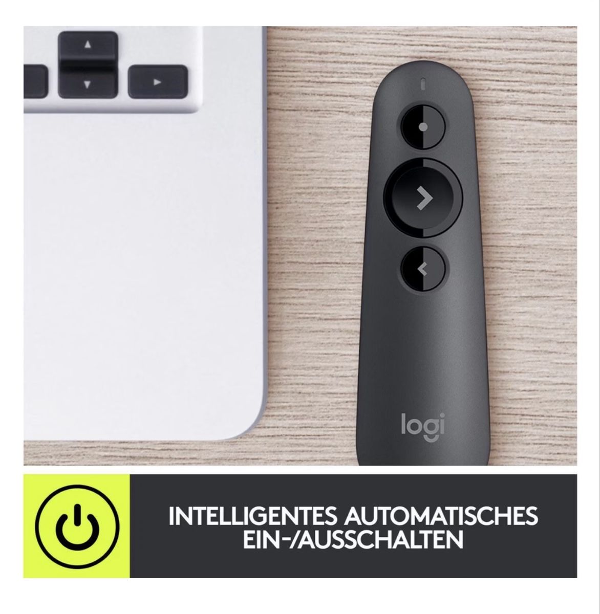 Logitech Fernbedienungen: Logitech R500s – Télécommande de présentation avec pointeur  – Gebraucht aus Düdingen von Vita_Ipsa