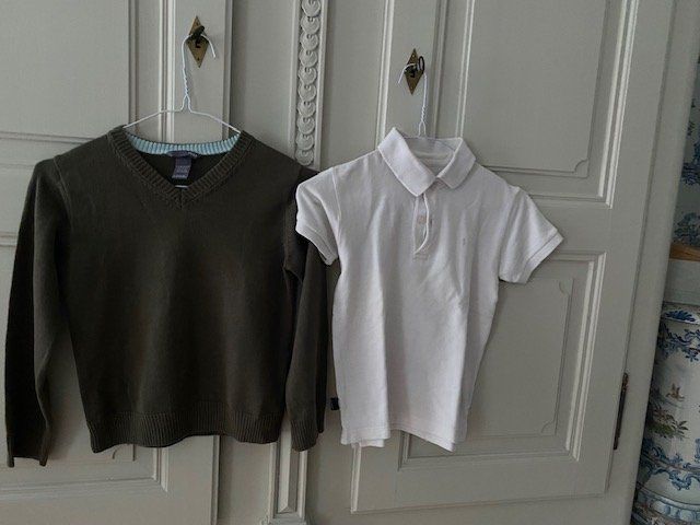 H&M Lotti & Set di vestiti: Set Pullover u. Polo, 4-6 Jahre,  Gr 116,  H&M – Usato da Fribourg venduto da geraldine132 1