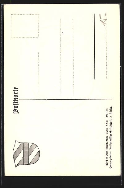 Cartoline postali: AK Bassersdorf, Das Wappen – Usato da Berlin venduto da bartko-reher 1