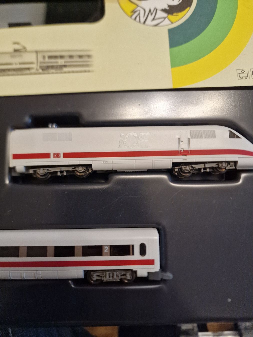 Trix Modellini di ferrovie: Minitrix Kid's ICE Zugset Modellbahn – Nuovo (secondo la descrizione) da wallisellen venduto da Murat-440 2