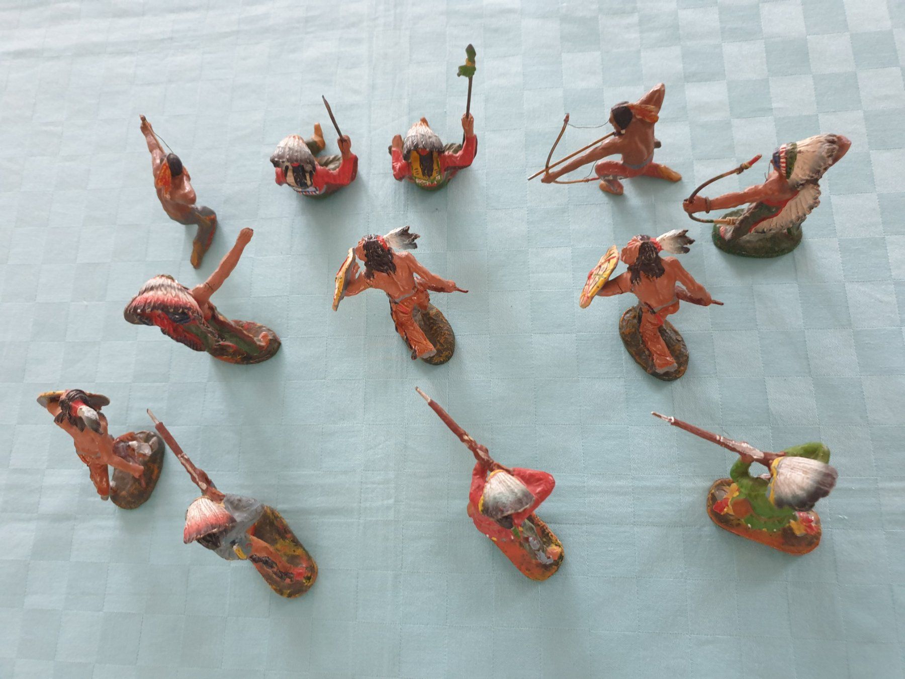 Statuette: alte Wilder Westen Masse Figuren – Usato da Mörschwil venduto da spirspi 2