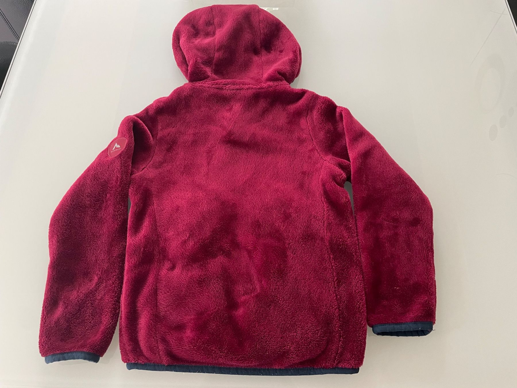 Mckinley Jacken & Mäntel: Mädchenjacke mit kapuze 116 bordo rot – Gebraucht aus Pfeffingen von Purzzeli 1