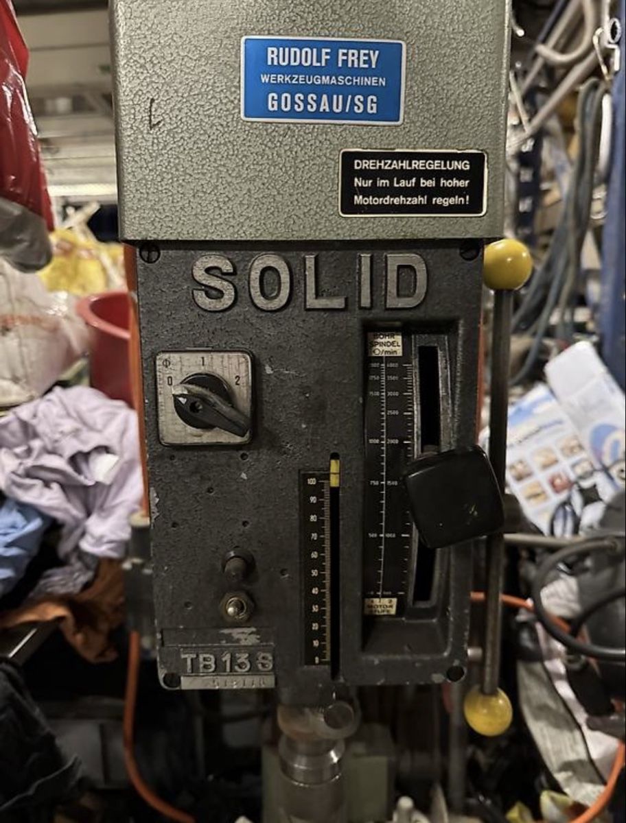 Perceuses: Solid TB13S Tischbohrmaschine  – D'occasion à Künten par tot_bw26