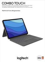 logitech COMBO TOUCH iPad Pro 12.9-inch (5th generation)