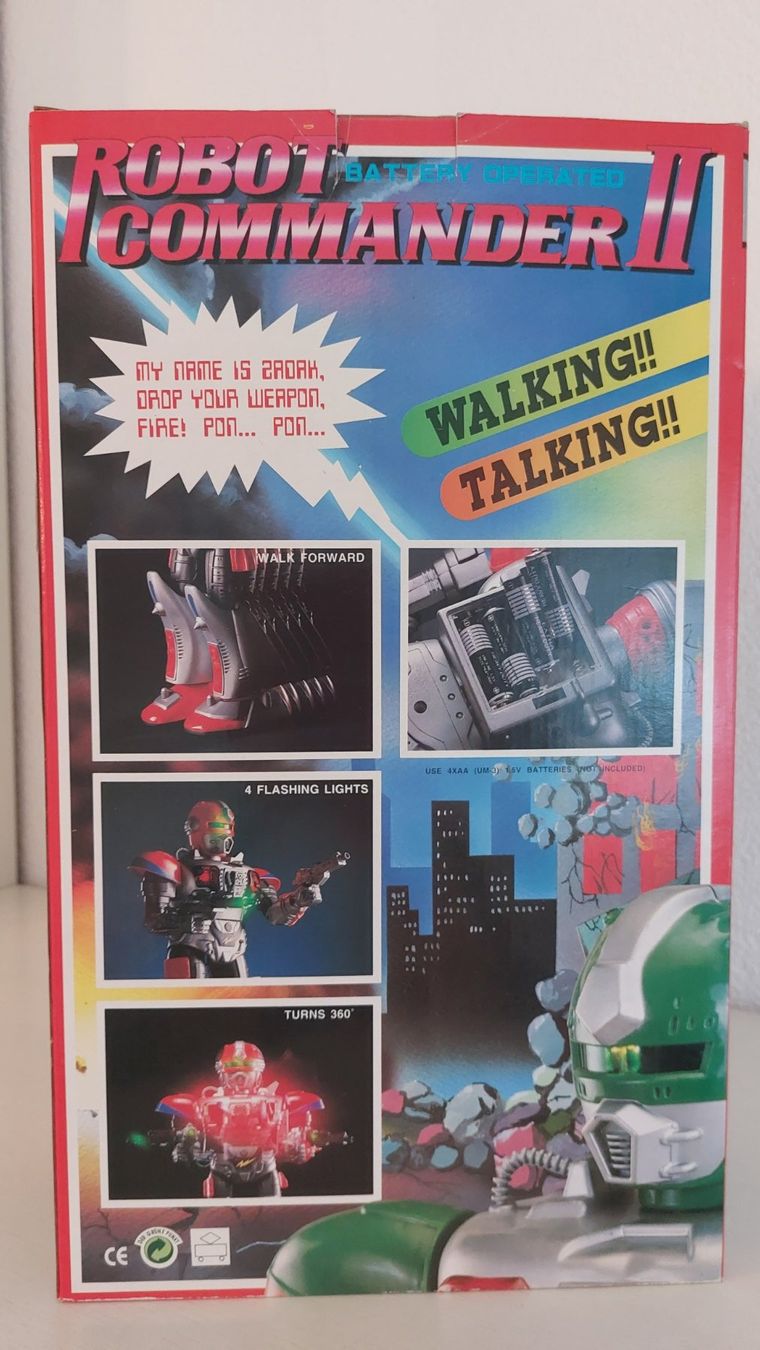 Spielzeuge: Roboter Commander 2   Original Verpackt aus den 90er Jahren – Neu (gemäss Beschreibung) aus Zürich von  5