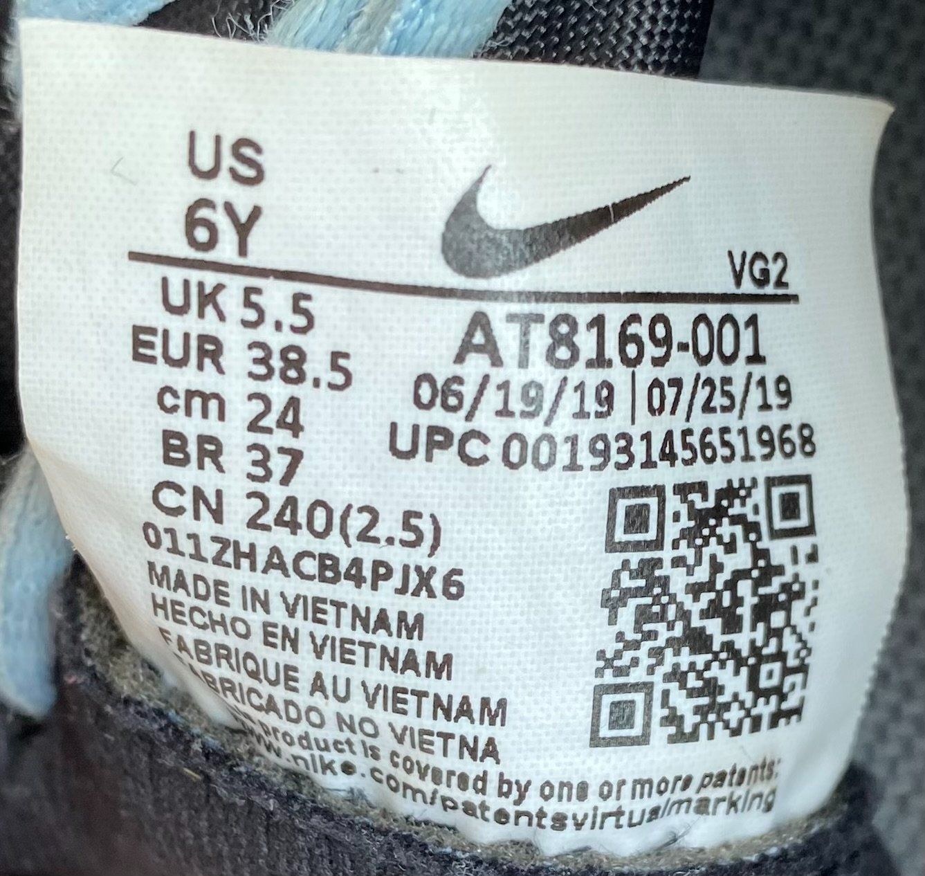 Nike Scarpe per ragazzi: Chaussures Nike  t. 38.5 – Usato da Peseux venduto da Gilloss 6