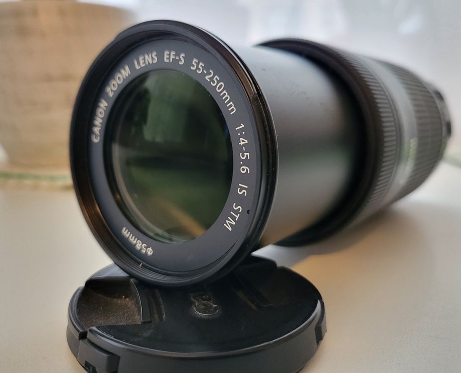 Canon EF 28-90 mm 1: 4,5-5,6 II avec 2 bouchons Analogue camera