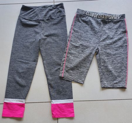 2 pantalons de sport taille 140