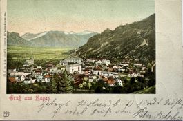 Schöne AK von Ragaz SG 1901