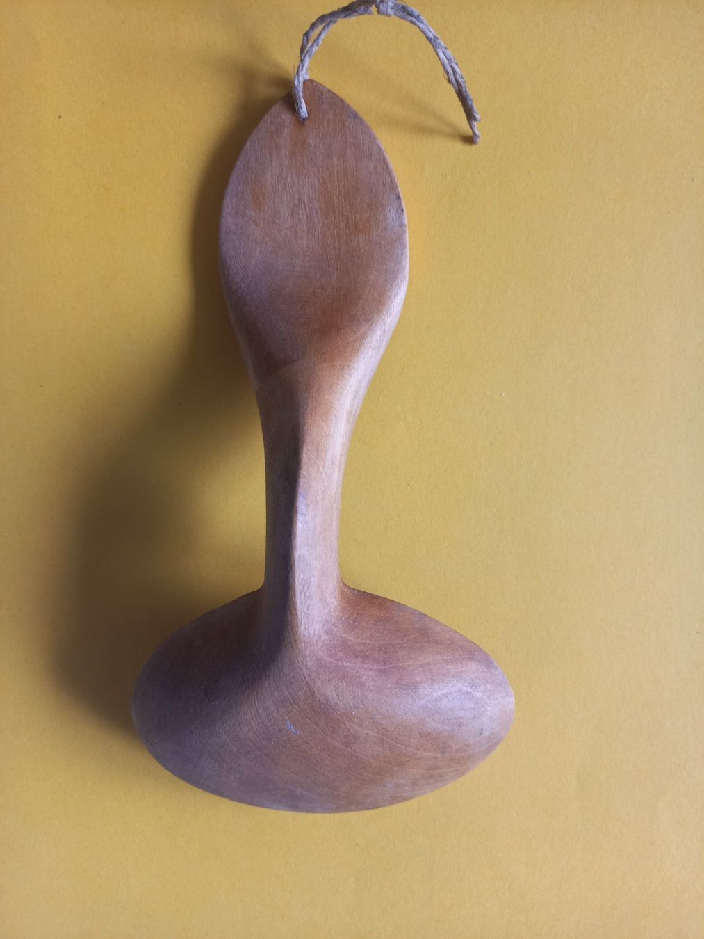 Cucchiai: Cuillère à crème en bois sculpté - Grue – Usato da Rossens FR venduto da Souris1 3