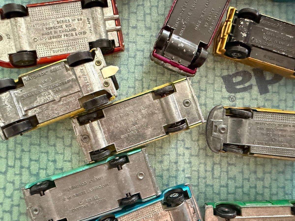 Matchbox Voitures modèles: Konvolut älterer Matchboxautos – D'occasion à Dielsdorf par bambus1 8