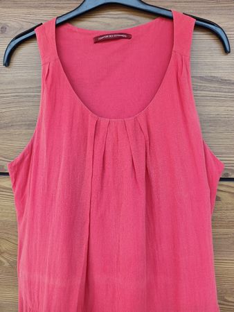 Robe Comptoir des Cotonniers soie corail Taille 42