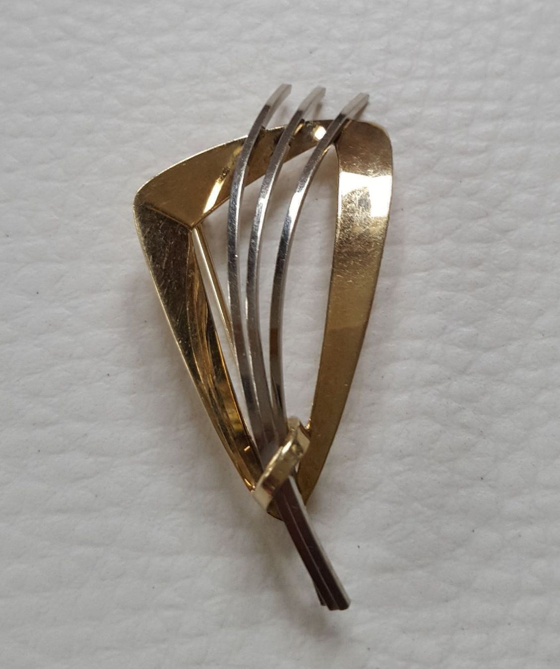 Spille & Fermagli: Broche Gelb&Weiss Gold – Usato da Wald ZH venduto da Dasilver 6