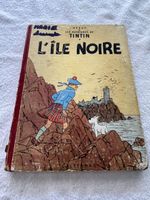 Hergé- Tintin L‘ile Noire date 1954 (B9)