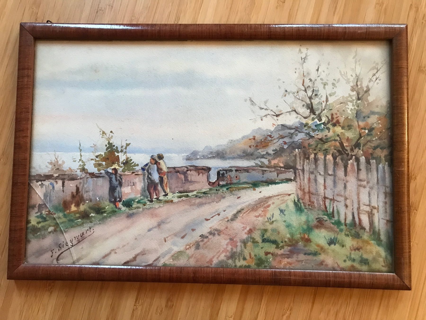 Dipinti: Aquarell von F. Siegwart – Usato da Bern venduto da Vineb