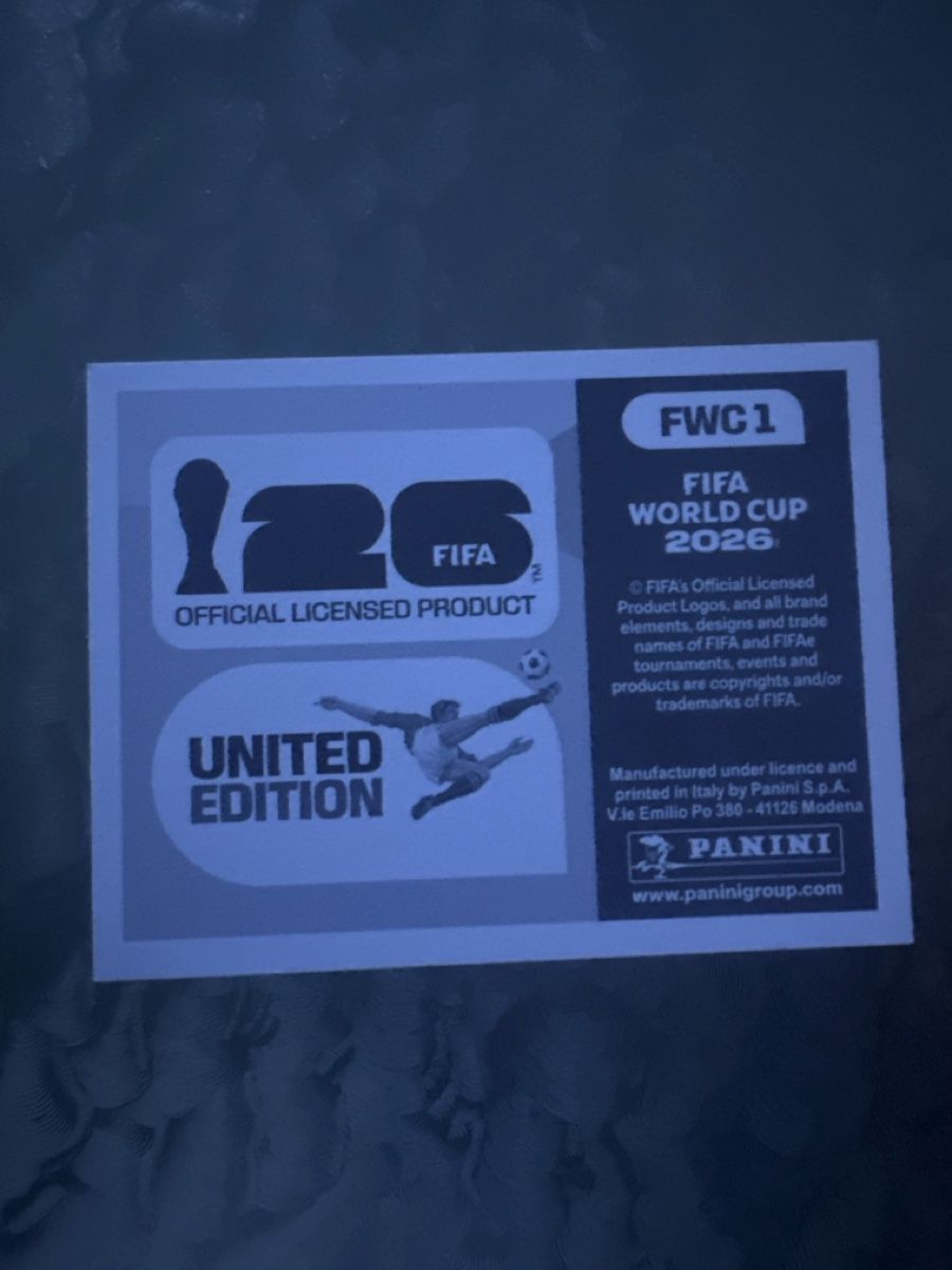 Panini Cartes à collectionner: Panini FWC 1 – Neuf (Voir description) à Zürich par th_e 1