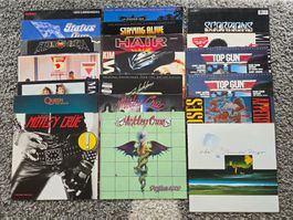 41 Vinyl Schallplatten Sammlerstücke Rock 32 Singles