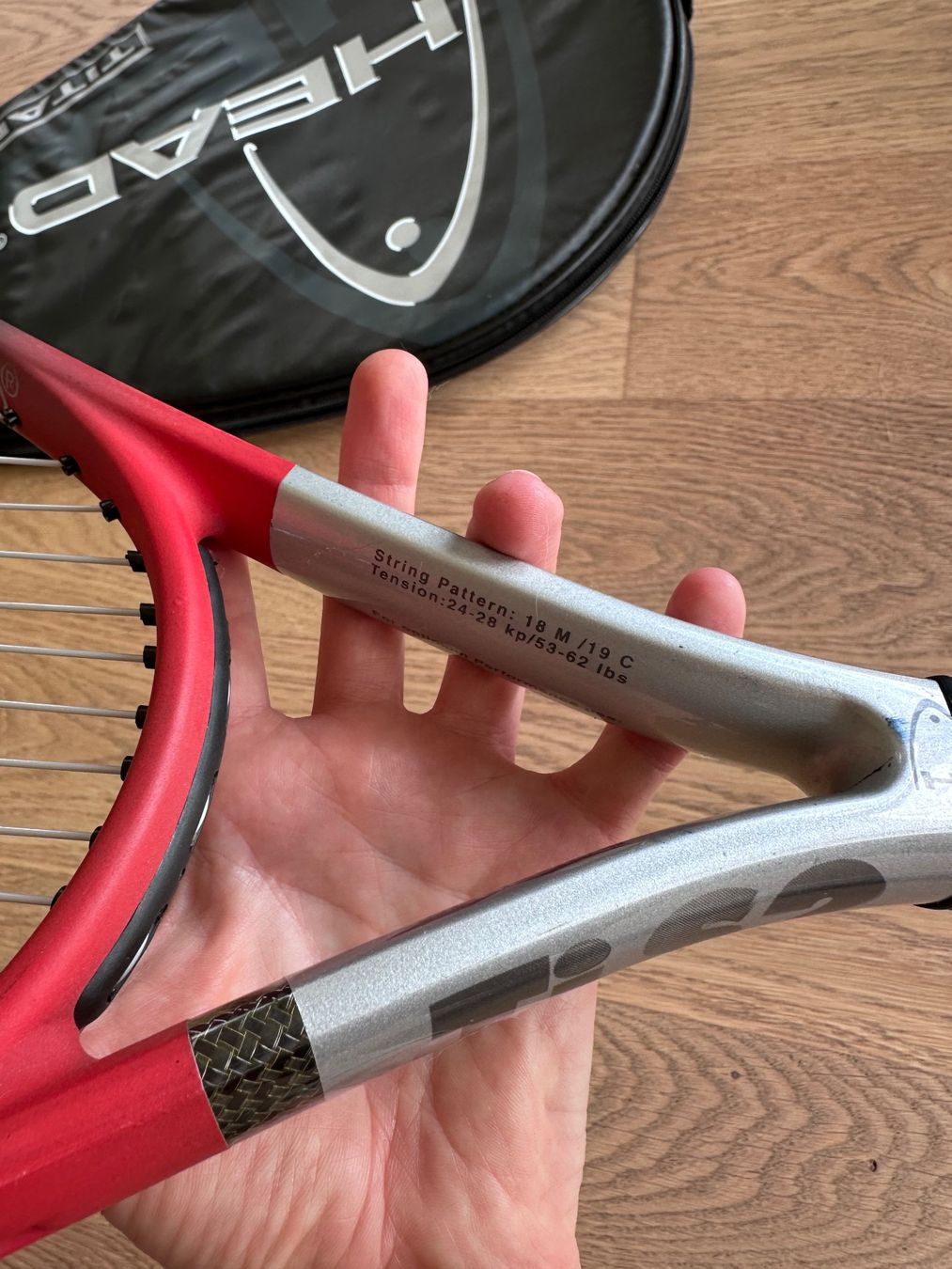 Head Racchette: Head Titanium Ti.S2 Tennischläger – Usato da Uezwil venduto da Mariannke 2