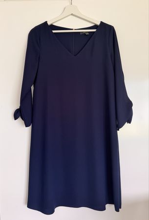 Elegantes dunkelblaues Esprit Kleid, Grösse 34
