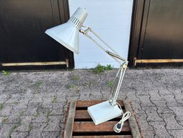 Schöne Vintage Waso Ledu Architektenlampe