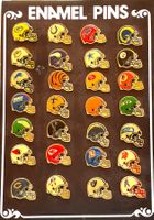 Série de 28 Pin’s NFL / USA Helmet