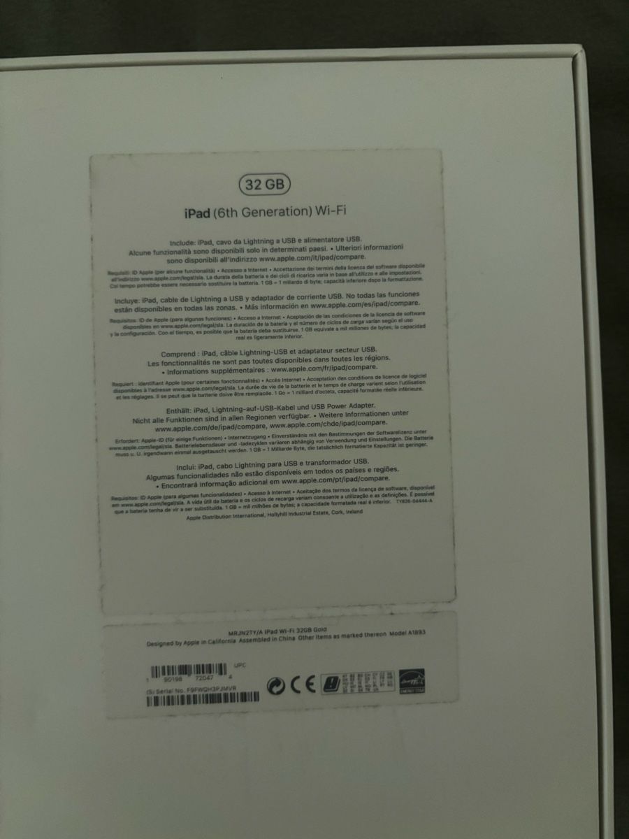 Apple Tablet PC: iPad 6 32 Go + Apple Pencil  – Gebraucht aus Delémont von lelep 1