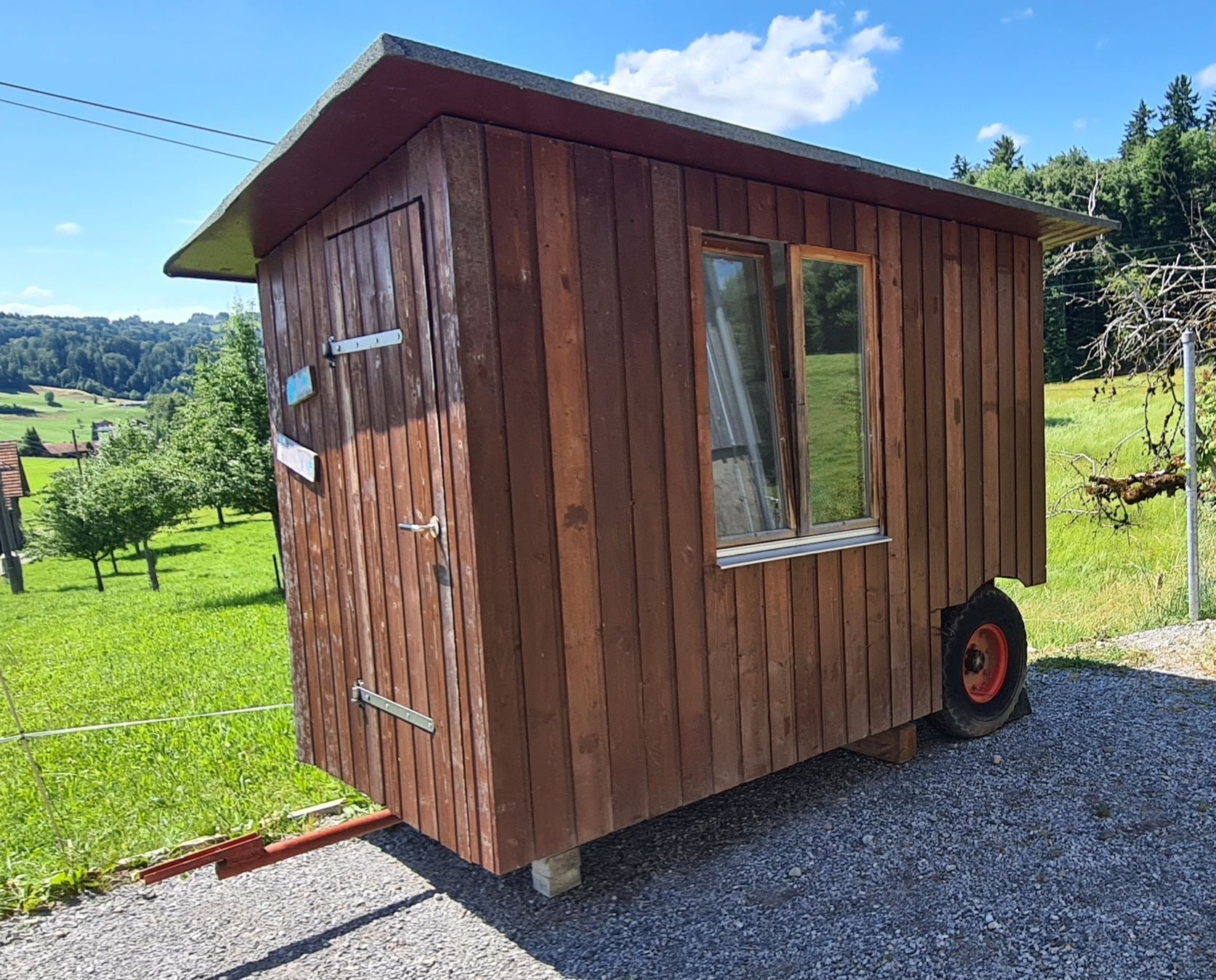 Gabbie, trasporto & Sicurezza: Hühnerhaus fahrbar – Usato da Goldingen venduto da Remo857 1
