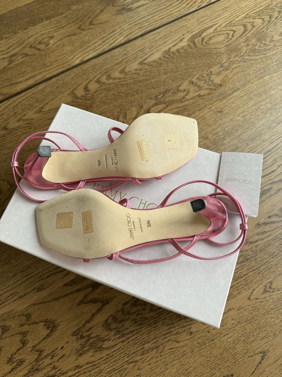 Jimmy Choo Damenschuhe: Jimmy Choo Pink Sandals - Size 39.5 – Gebraucht aus Zürich von zurich_230 3