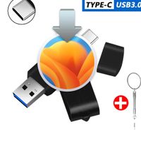 MacOS Bootfähiges USB-Laufwerk – Ventura (USB-A + USB-C)