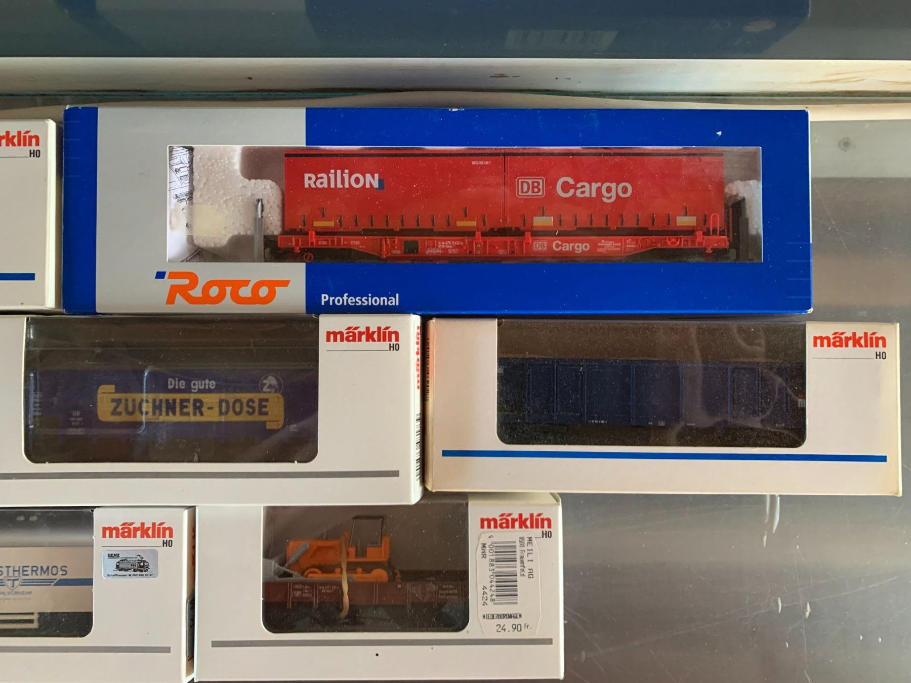 Märklin Modellini di ferrovie: Wagen-Set mit 7 Stück + 11 Namhafte Modellbahn Hefte TOP... – Nuovo (secondo la descrizione) da Schleitheim venduto da moto-lokilok58 7