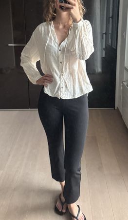 Zara Bluse im Boho-Style