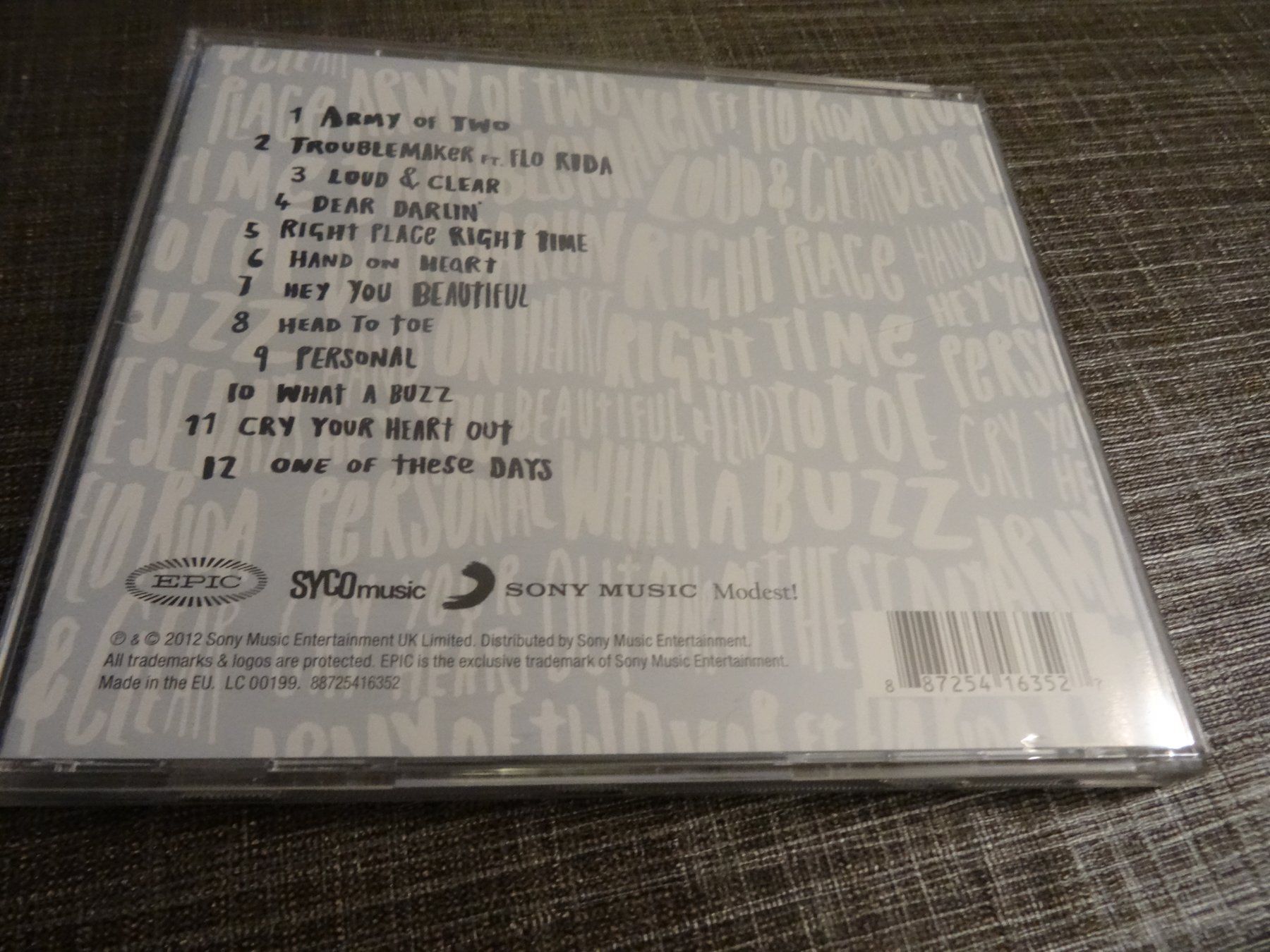 CDs: Olly Murs - Right Place Right Time CD – Gebraucht aus Olten von Disc-Ausverkauf 1