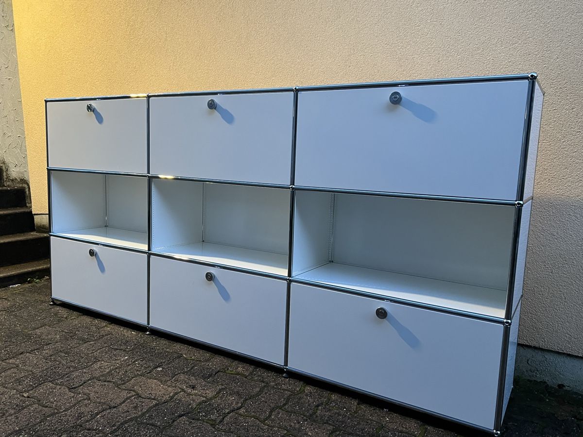 Kommoden: USM Haller Sideboard Reinweiss 3x3 – Gebraucht aus Dietikon von Kumar_Occasionen 1