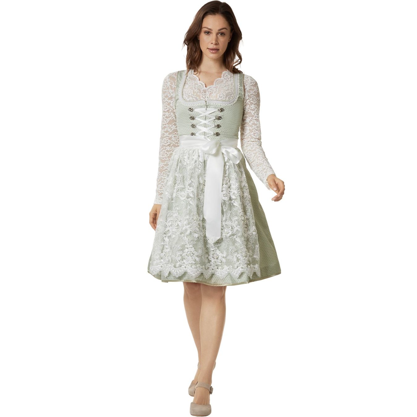 Kostüme: Frauenkostüm Midi-Dirndl Klara 36 – Neu (gemäss Beschreibung) aus Murten von Roland.Kemmer.AG
