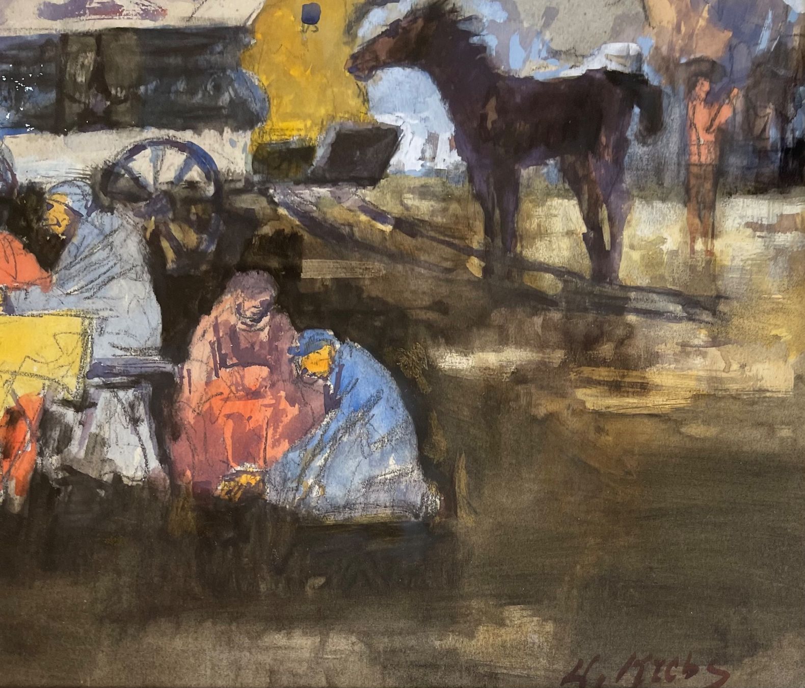 Gemälde: Krebs Walter (1900-1965) – Gebraucht aus Grosshöchstetten von Perle1951 2