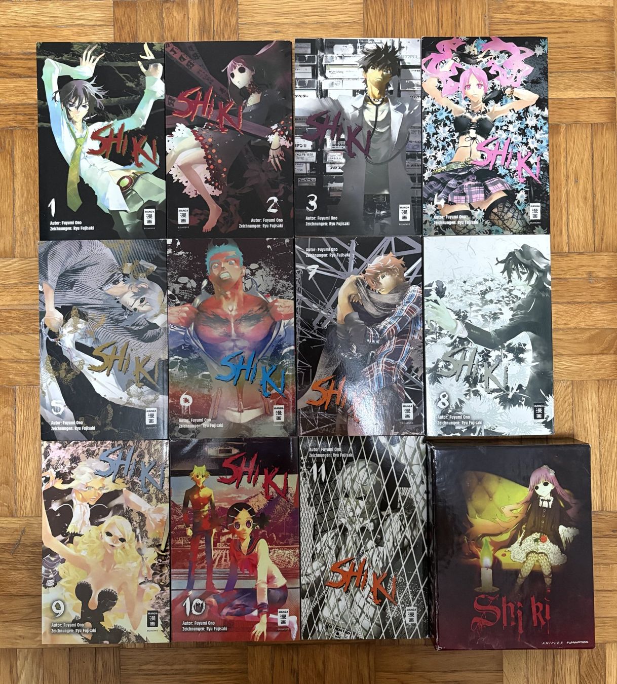 Fumetti: Shiki Manga Kollektion + Blu Ray Box Set – Usato da Fällanden venduto da zsp_p9nf