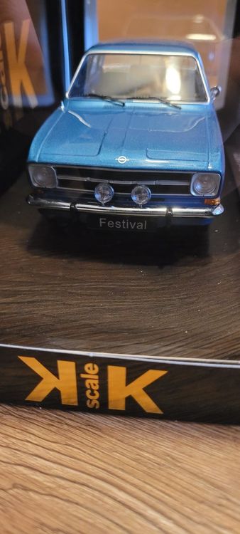 Opel Kadett B Festival 1973 blau metallic 1:18 KK-SCALE | Kaufen auf Ricardo