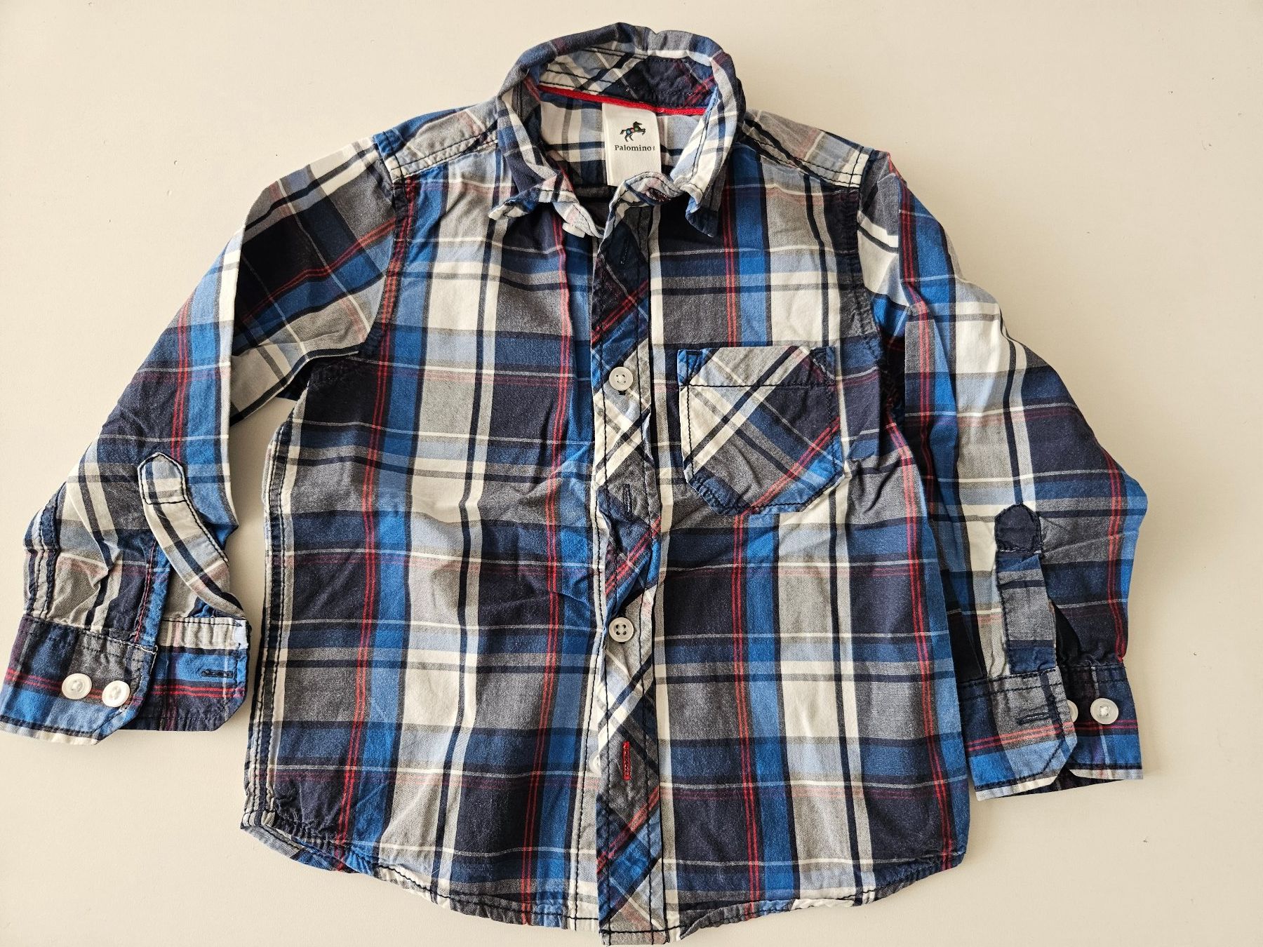 C&A Camicie, T-shirt & Polo: Cooles Langarm Hemd Gr. 98 C&A – Usato da Unterengstringen venduto da saraman